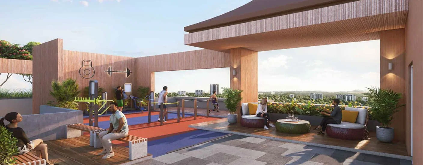 GK Aryaban Ravet Open Gym Area Image